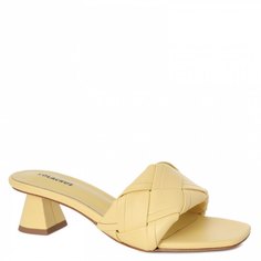 Женские мюли LOLA CRUZ 157Z14BK цв. светло-желтый 36 EU