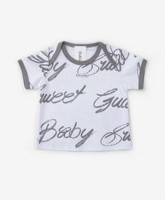 Футболка детская Gulliver Baby 2 шт 22151BNC1202 белый р.68