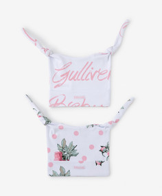 Шапка детская Gulliver Baby 2 шт 22152GNC7301 белый р.74