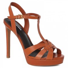 Женские босоножки LOLA CRUZ 411P12BK цв. красно-коричневый 37 EU