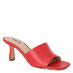 Женские мюли LOLA CRUZ 124Z14BK цв. красный 40 EU