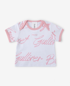 Футболка детская Gulliver Baby 2 шт 22152GNC1202 белый р.50