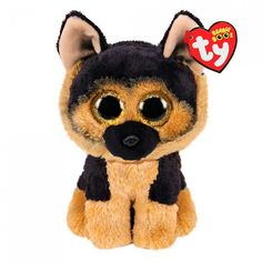 Мягкая игрушка TY Немецкая овчарка Спирит, 25 см 36473