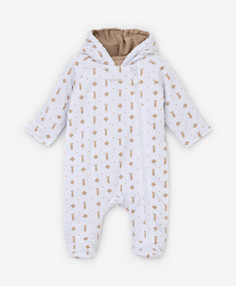 Комбинезон детский Gulliver Baby 22153UNC5303 белый р.74