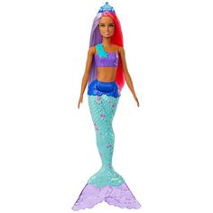 Кукла Mattel Barbie Русалочка голубой хвост GJK07/GJK09 296566