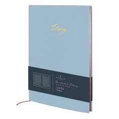 Ежедневник недатированный "Romance stylish collection", цвет голубой, А5, 80 л, LOREX Farm