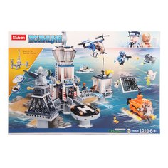 Конструктор Sluban Полицейский участок, 1016 дет. M38-B0828
