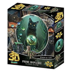 Пазл Prime 3D Коллаж Кошки, 500 эл. PR32533