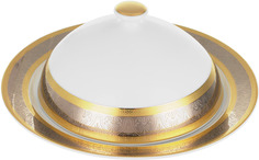 Масленка; "Opal" декор "Широкий кант платина, золото" Thun 1794