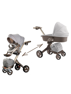 Детская коляска-трансформер 2в1 Nuovita Sogno (Doro/Золотая)