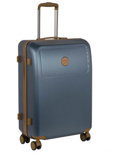 Чемодан унисекс Polar Р1282 blue S