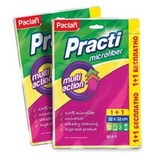 Комплект Paclan Practi multi action Салфетка 32х32 см. х 2 уп.