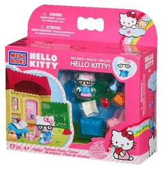 Набор Mega Bloks Hello Kitty. Ученица, 10890(10891,10892)