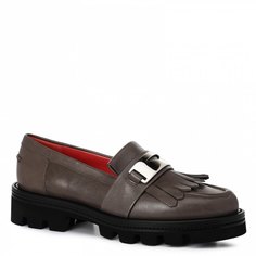 Женские полуботинки Лоферы PAS DE ROUGE 1958 цв. темно-серый 37 EU