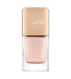 Лак для ногтей CATRICE More Than Nude Translucent Effect, 02 Glitter Is The Answer