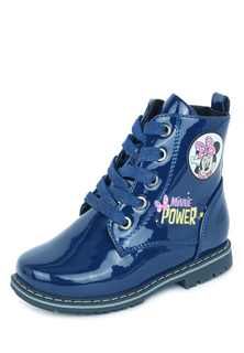 Ботинки детские Minnie Mouse, цв.синий р.24
