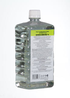 Кожный антисептик Флексольвент А, гель, 1000 мл., этанол 80%.