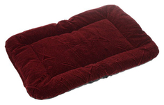 Лежак для животных ЗооМарк Матрас №2, бордовый Zoo Mark
