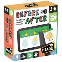 Настольная игра Headu для детей с 3 лет «До и после»