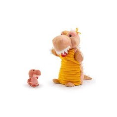Динозавр с детенышем, 25см (игрушка на руку) Trudi