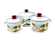 Набор посуды Специи-1 (2;3;4л) Керченский металлургический завод