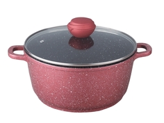 Кастрюля Bekker 1116 7,5л а/п покр.RAMBO