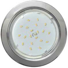 Светильник встраиваемый Ecola GX53 H4 Downlight хром 38x106 (к+), FC53H4ECB