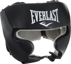 Шлем с защитой щек Everlast USA Boxing Cheek L черный