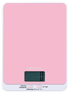 Весы кухонные Kitfort KT-803-2 Pink