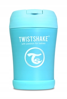 Контейнер-термос Twistshake для еды 350 мл Пастельный синий