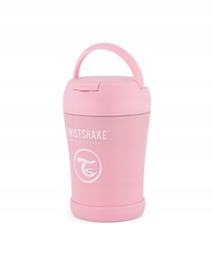 Контейнер-термос Twistshake для еды 350 мл Пастельный розовый