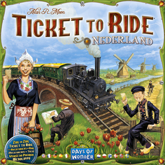 Настольная игра Ticket to Ride - Nederland Days of Wonder