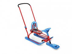 Снегокат Nika TWINY 2+ (TW2+/SC Nika kids sportcar (красный каркас)