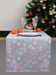 Дорожка на стол из рогожки "Всё себе" "Хрустальный звон"; 45 х 145