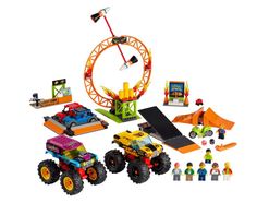 Конструктор LEGO CITY Stunt Арена для шоу каскадёров