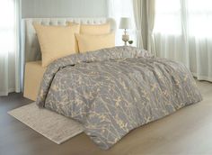 Постельное белье из перкаля, Guten Morgen "Sunny"; Евро наволочки 70х70 Гутен Морган