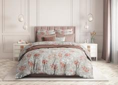 Постельное белье из поплина, Guten Morgen "Marsela"; 2.0 евро простыня наволочки 50х70 Гутен Морган