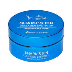 Гидрогелевые патчи с экстрактом плавника акулы Patch Fetch Shark’s Fin Collagen 60 шт
