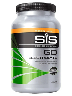 Напиток углеводный с электролитами в порошке SiS, GO ELECTROLYTE, 1.6кг тропические фрукты