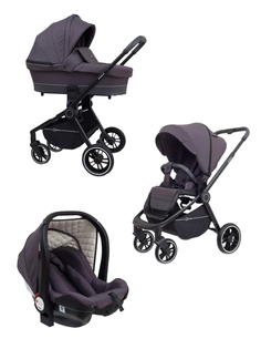 Коляска универсальная 3 в 1 Rant Flex 2021 Moon Grey РАНТ