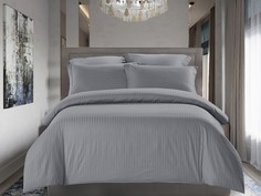 Пододеяльник Edelson сатин страйп 200х220, ESS-22-М_асфальт