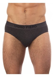 Трусы мужские UOMO FIERO 028FS серые L