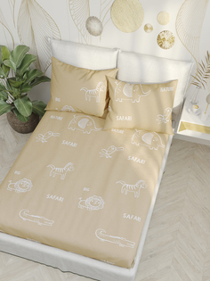 Простынь на резинке Milky Garden "Safari (компаньон)" 90х200 см
