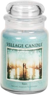 Ароматическая свеча Village Candle "Rain", большая/4260056