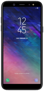 Смартфон Samsung Galaxy A6 (2018) 3/32GB Black (SM-A600FZKNSER)