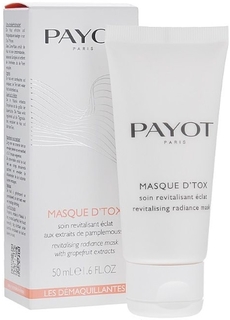 Маска-детокс для лица, очищающая PAYOT Masque D`Tox, 50 мл