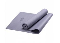 Коврик для йоги STARFIT FM-101 PVC 173x61x1,0 см(серый)