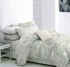 Постельное белье Mona Liza 552111/53 евро "Lovely" green Melissa