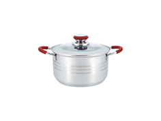 Кастрюля 6,1л 24см с крышкой "Mercury" MC - 6309