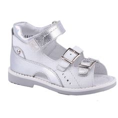 Сандалии ELEGAMI цв.серебристый ,р.21